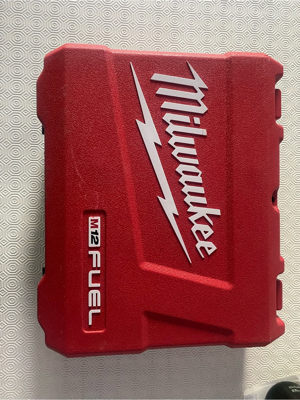 Milwaukee Red M12 empty Case